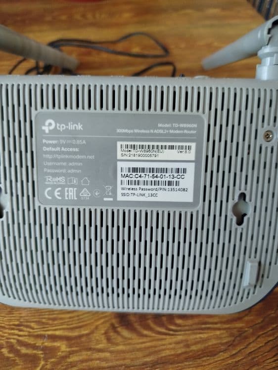 Modem Router TD-W8060N — 3