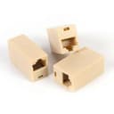 Лан соединитель витой пары RJ45 / UTP Cat5e Cat6 Переходник кабель LAN