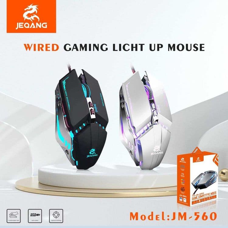 Игровая мышка JEQANG mouse mishka USB — 2
