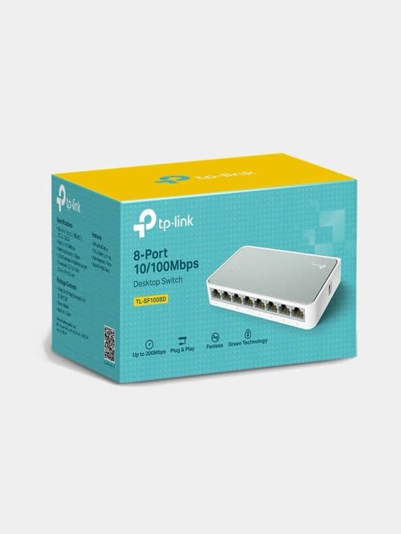 Коммутатор Switch - TP-LINK TL- SG1008D 8-port Gigabit Доставка есть! — 2