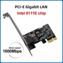 Cетевая карта PCIE 1000 Мбит/с, чип 8111E