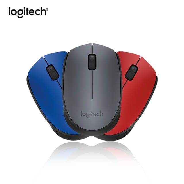 Мышь Логитеч LOGITECH M170 Wireless Mouse Black-Grey USB — 3