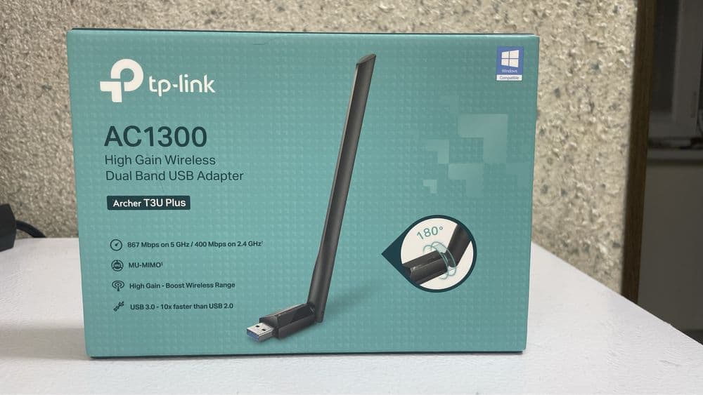 Wi-Fi адаптер TP-Link Archer T3U Plus — 1