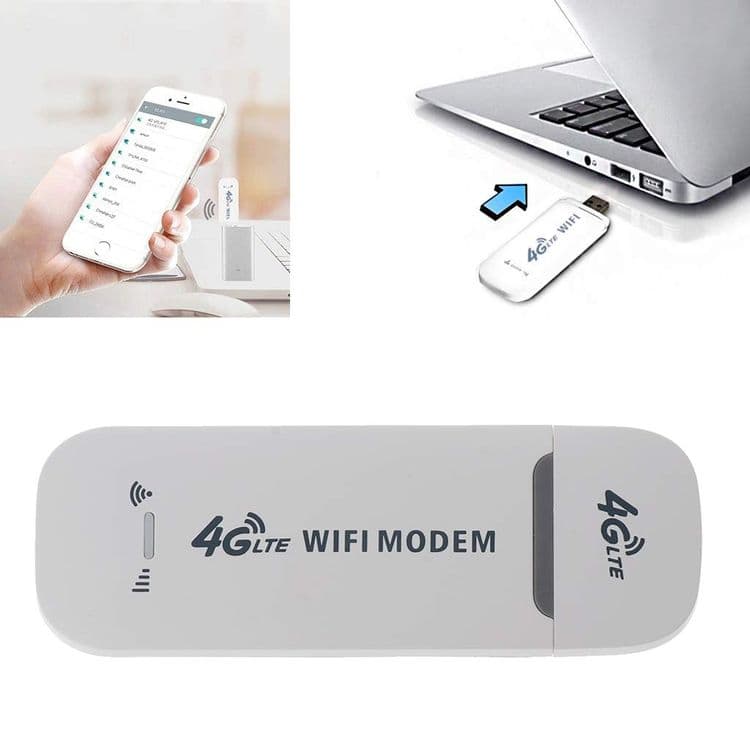 # USB модем 4G LTE с SIM-картой Wi-Fi, точка доступа, Hotspot modem — 3