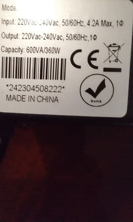Продаю UPS iON A-600 источник бесперебойного питания — 4