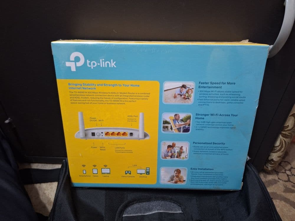 Продаю Wi-fi роутер Tp-link TD-W8961N — 2