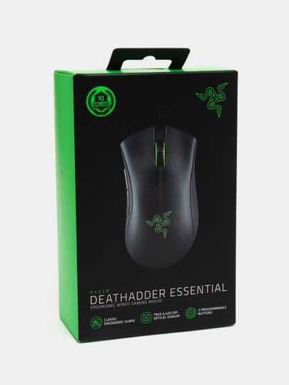 Продаю мышки  Razer Deathadder Essential 2 ЦВЕТА Белый и Черный 1+1=3 — 4