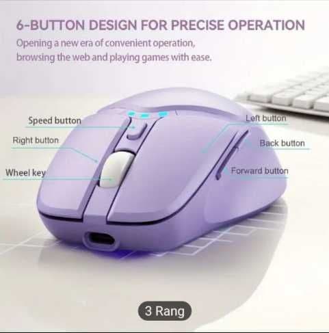 Optical wireless mouse sichqoncha — 6