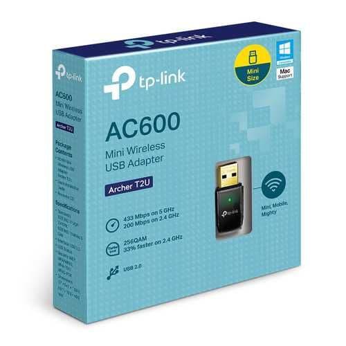 Wi-Fi Приемник TP-LINK / Archer T2U / 2.4 ГГц — 2