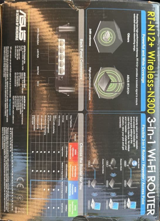 Wi-Fi роутер RT-N12+ Wireless-N300 — 1
