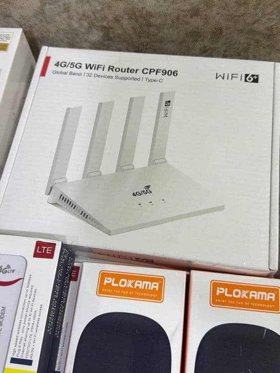 4G/5G WiFi Router CPF906 (WiFi 6+) — Мощный роутер под SIM-карту — 1