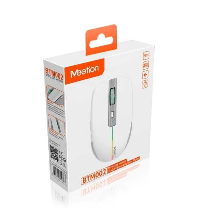 Продается беспроводная мышь MeeTion BTM001/2 Black/White + — 2