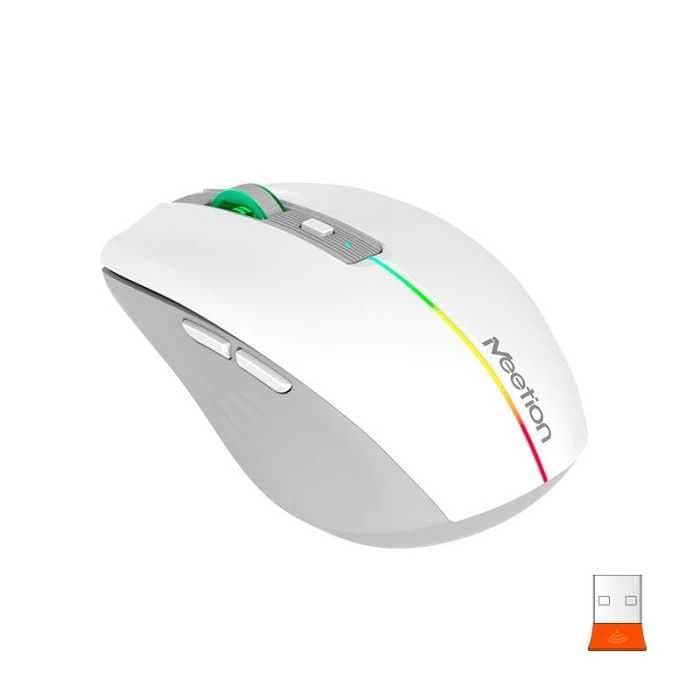 Продается беспроводная мышь MeeTion BTM001/2 Black/White + — 4