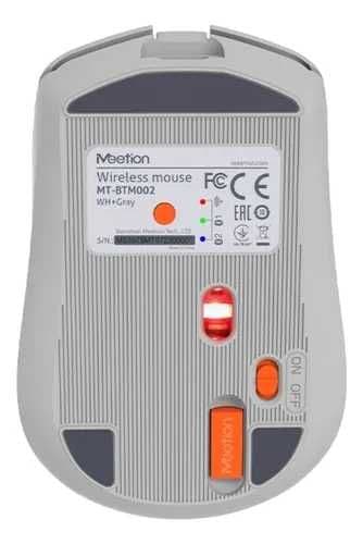 Продается беспроводная мышь MeeTion BTM001/2 Black/White + — 5