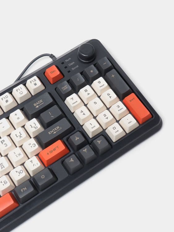 Клавиатура игровая мембранная бесшумная клавиатура Xunfox k82 — 4