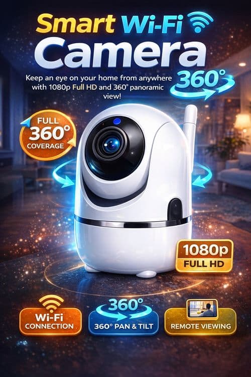 Smart wi-fi camera 360° — 1