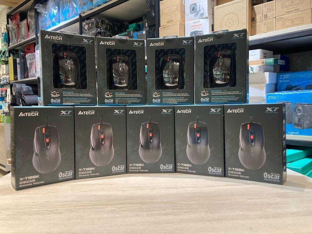 USB Проводная мышь Bloody X-718BK Black (X7) — 3