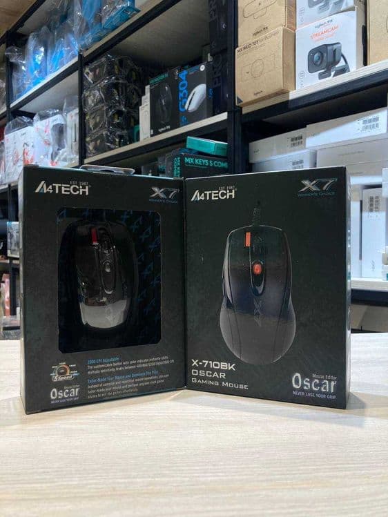 USB Проводная мышь Bloody X-710BK Black (X7) — 2