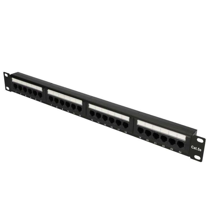 Патч-панель 24 порта CAT5E UTP — 1