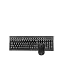 Клавиатура + Мышь HP / KM100 / Чёрный (Black) / Проводной /