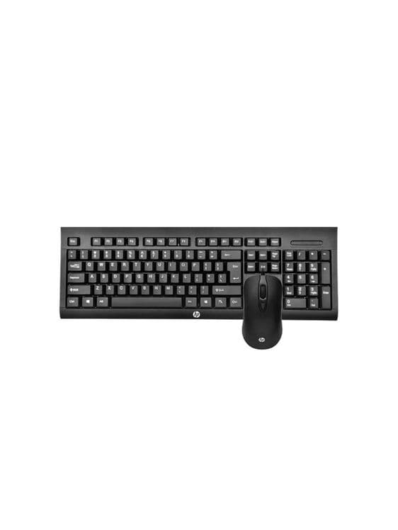 Клавиатура + Мышь HP / KM100 / Чёрный (Black) / Проводной / — 1