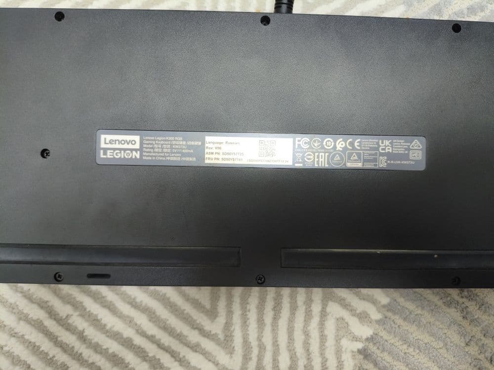 Lenovo Legion K300 RGB Gaming Keyboard — 2