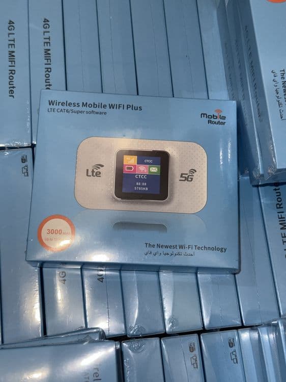 БЕПУЛ Доставка,Карманный 5G ВайФай Роутер 4G LTE Симкарт Маршрутизатор — 1