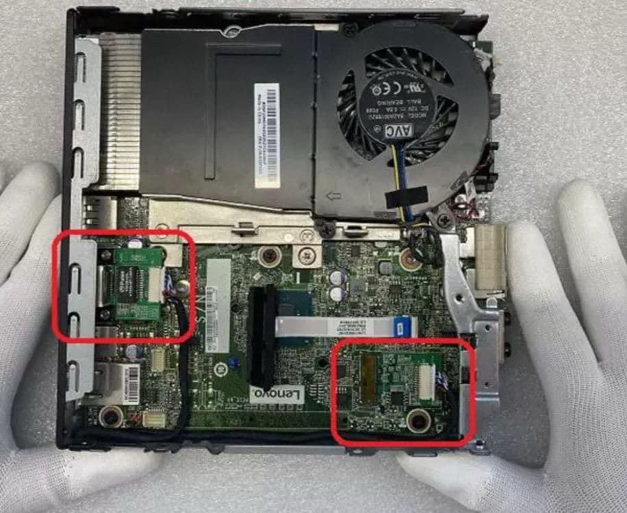 Dual Lan доп сетевая карта для мини пк Dell Lenovo HP mini PC rtl8111f — 3