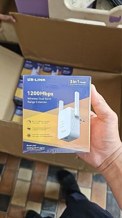 LB-LINK BL-RE1200,беспроводной двухдиапазонный усилитель сигнала Wi-Fi — 1