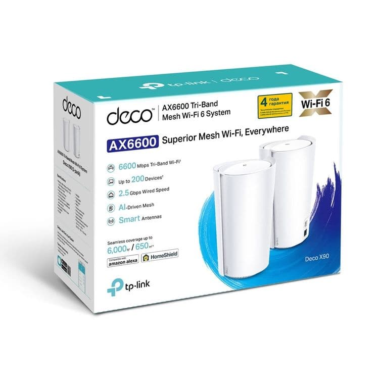 # TPLink Deco E4 S7 X50Pro X60 X50PoE BE65 Mesh WiFi Деко Меш система — 2