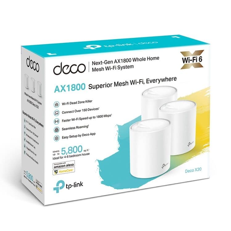# TPLink Deco E4 S7 X50Pro X60 X50PoE BE65 Mesh WiFi Деко Меш система — 3