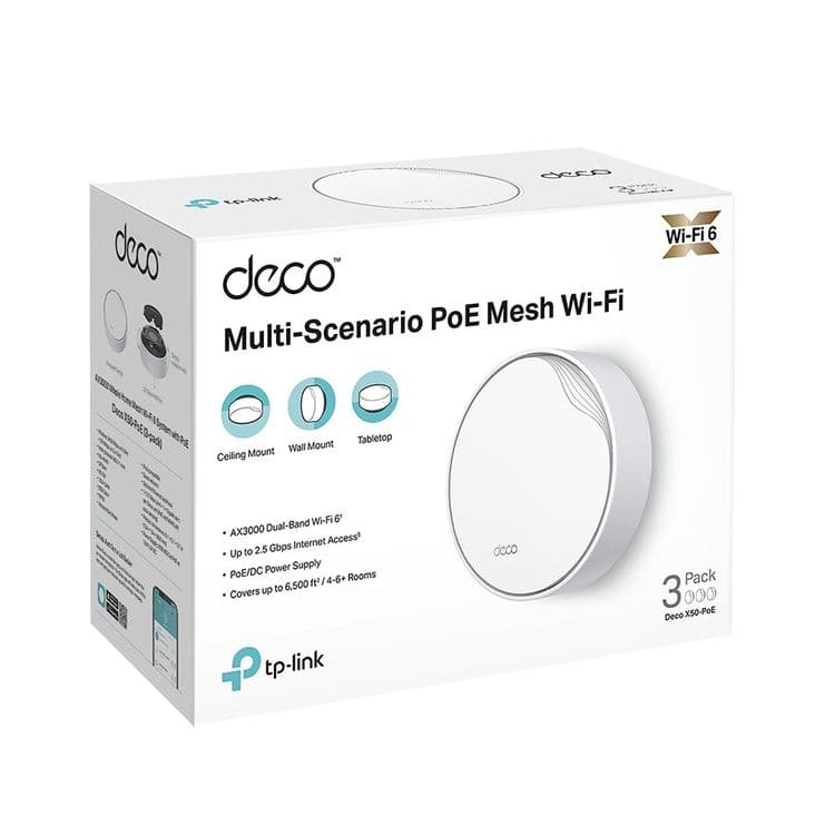 # TPLink Deco E4 S7 X50Pro X60 X50PoE BE65 Mesh WiFi Деко Меш система — 4