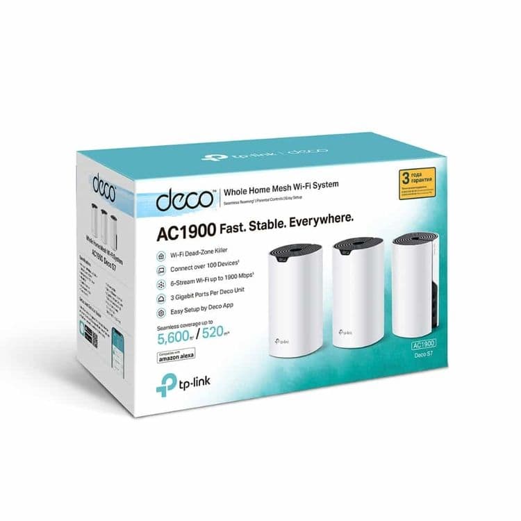 # TPLink Deco E4 S7 X50Pro X60 X50PoE BE65 Mesh WiFi Деко Меш система — 5