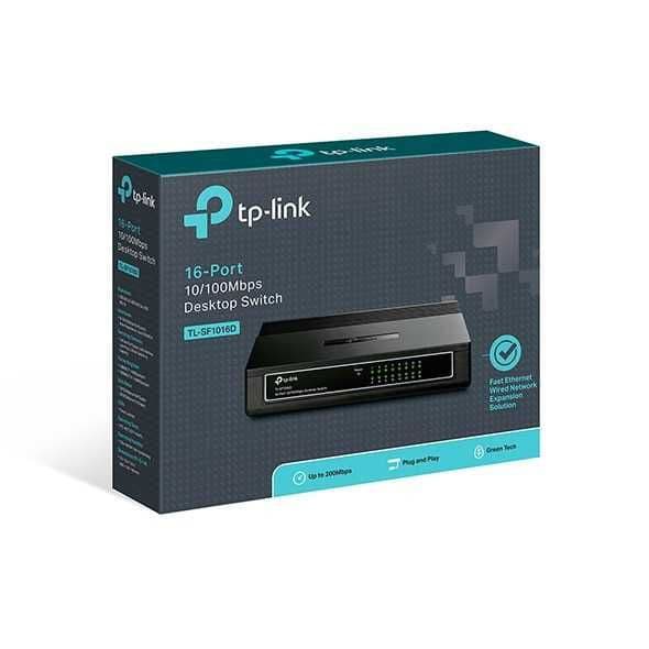 [Новый] TP-LINK Коммутатор SF1016 16-PORT (Форма оплаты ЛЮБАЯ) — 1