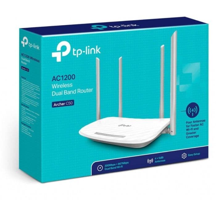 wi fi роутер С50 Tp-Link Archer c50 c54 AC1200 router sotil-доставка — 1