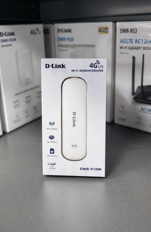 # 4G LTE DLink DWR-910M USB модем SIM CARD WiFi ORIGINAL modem — 1