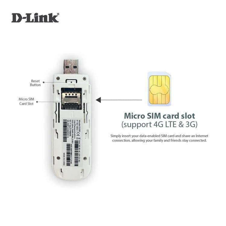 # 4G LTE DLink DWR-910M USB модем SIM CARD WiFi ORIGINAL modem — 3