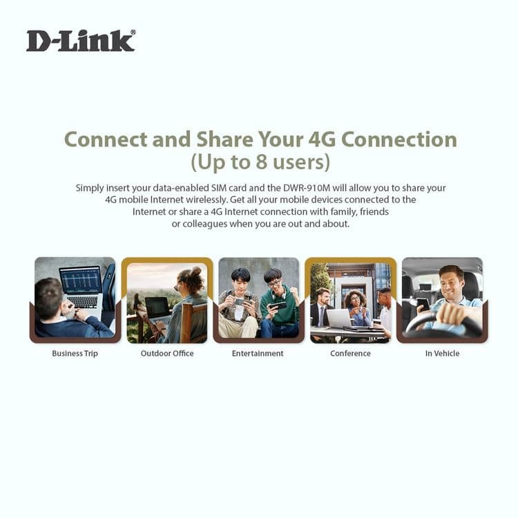 # 4G LTE DLink DWR-910M USB модем SIM CARD WiFi ORIGINAL modem — 4