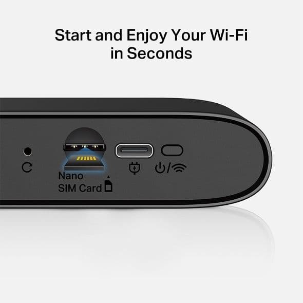 # 4G LTE Mercusys MT110 WiFi Router 150Mbps Портативный роутер SIMCard — 3