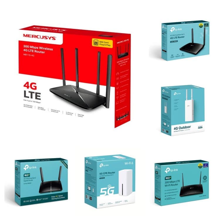 # 4G 5G MR100 MR200 MR402 MR600 TPlink WiFi Router СИМ Карт роутер — 1
