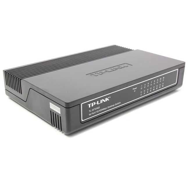 Tp Link TL-SF1016D 16-портовый 10/100 Мбит/с настольный коммутатор — 2