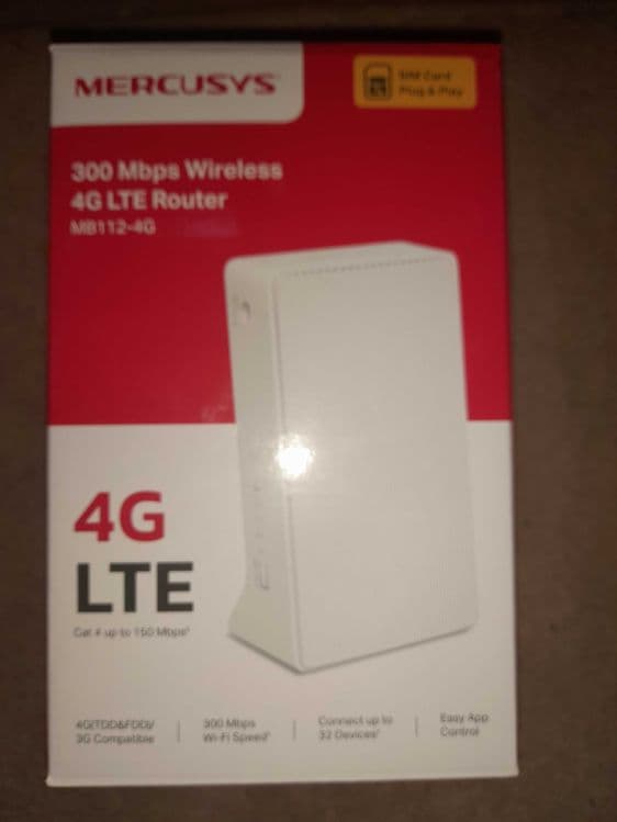 4G  модем Mercusys новый — 1