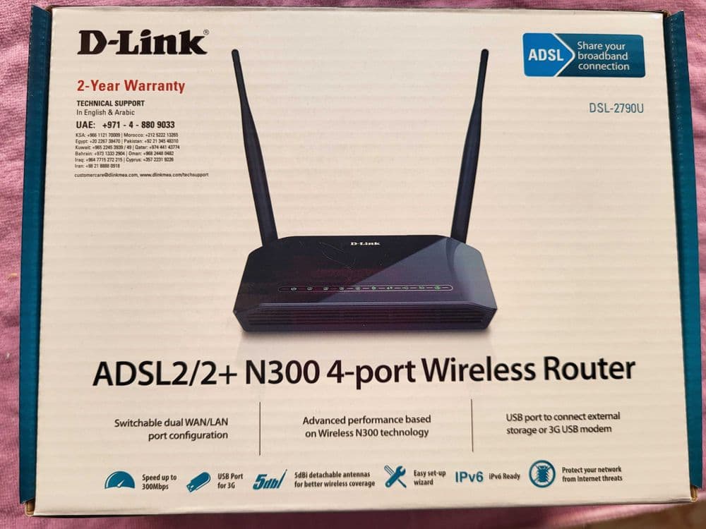 D-Link ADSL роутер — 1