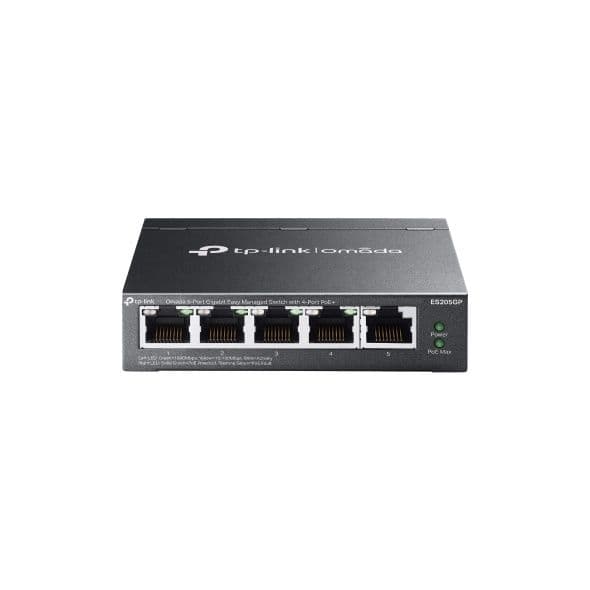 # TPLink ES205GP 5 Port Gigabit 4 port PoE+ Switch Гигабитный PoE Свич — 2