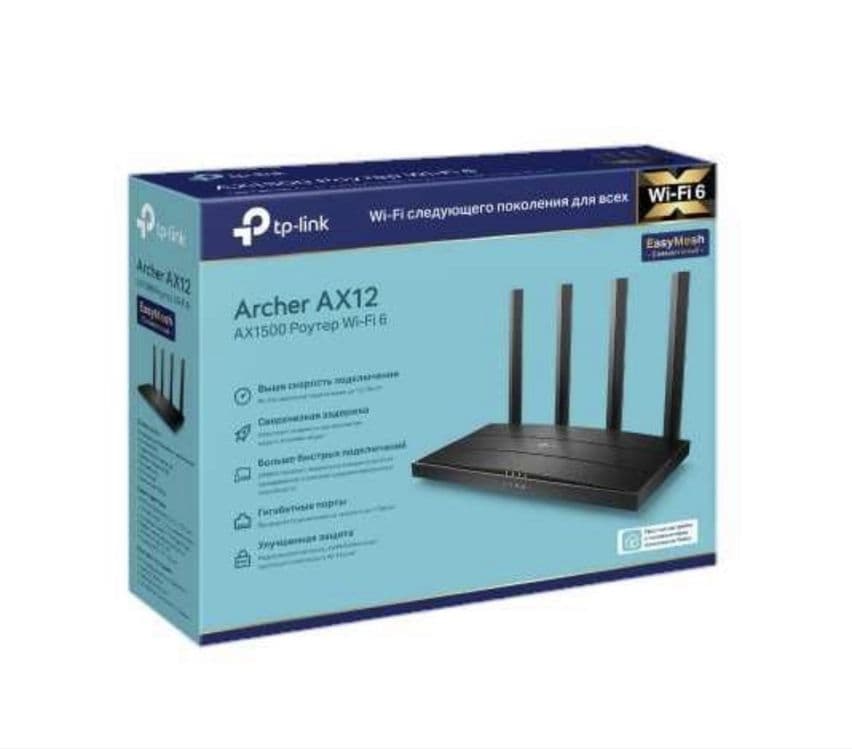 TP-Link Archer AX12 (AX1500) двухдиапазонный гигабитный Доставка есть — 1
