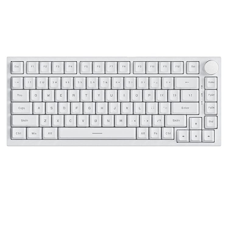 aula f75, Ajazz ak 820. Механическая клавиатура синие и кремовые — 6