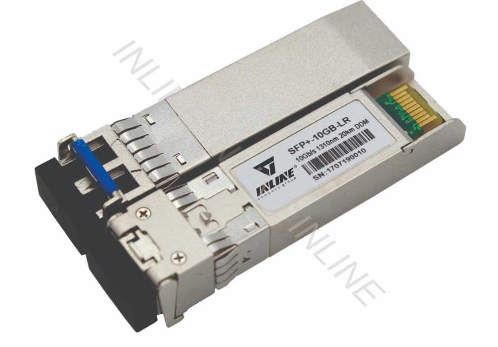 Модуль SFP+ 10G (трансивер) двухволоконный оптический 20км — 1