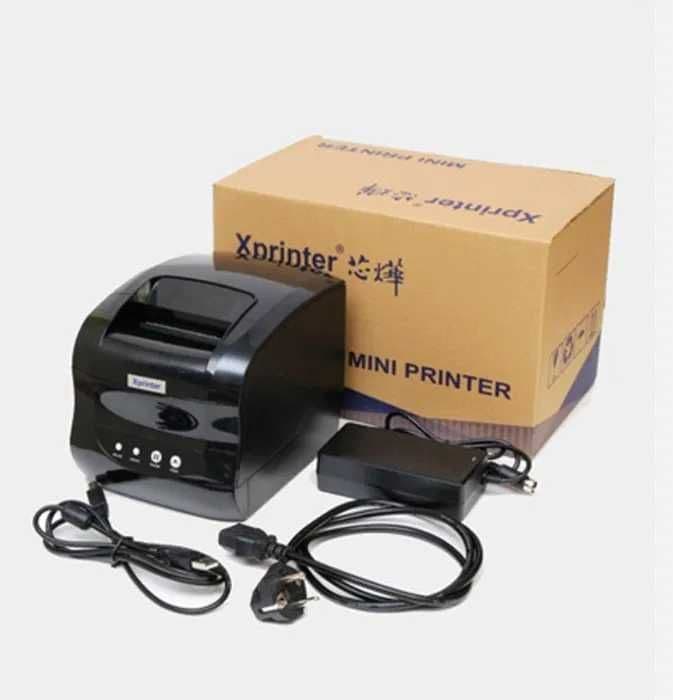 Термопринтер этикеток штрихкодов Xprinter XP-365B — 2