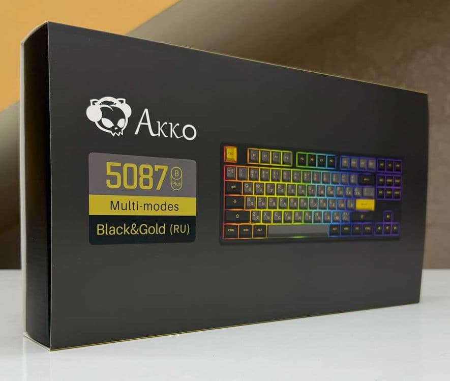 Клавиатура AKKO 5075B Plus Black & Silver — 2