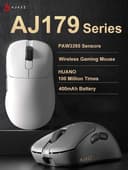 беспроводная игровая мышка metapanda p1 pro4k, ajazz aj159, 179